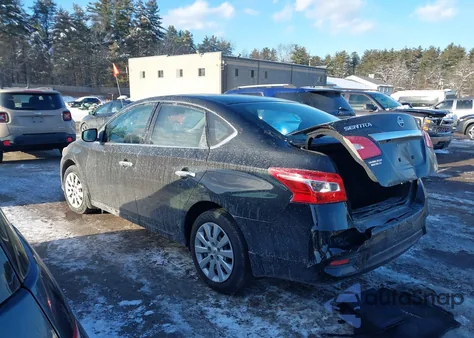 2019 Nissan Sentra S z USA, uszkodzony, nr VIN 3N1AB7AP7KY224803